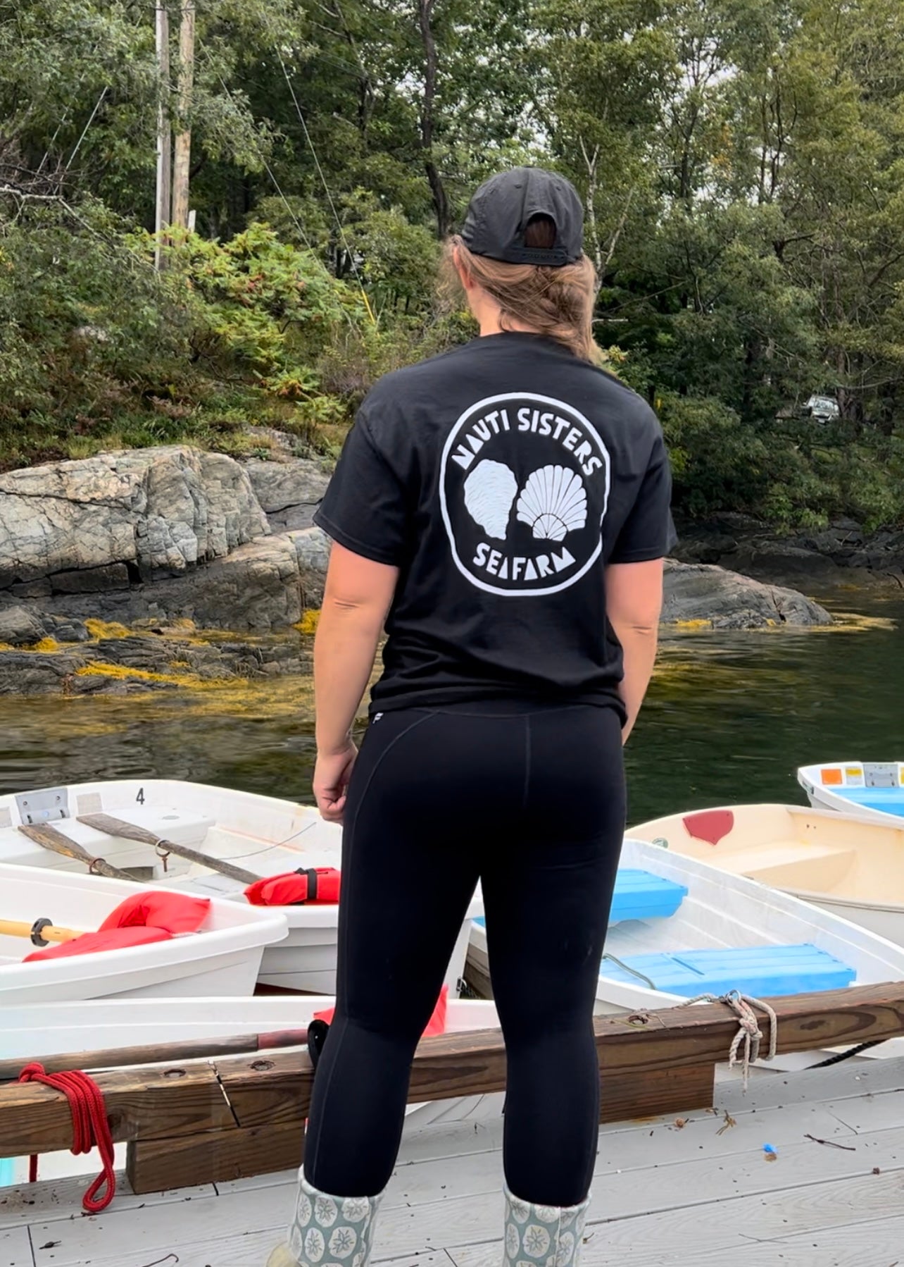 Black Nauti Sisters Tshirt
